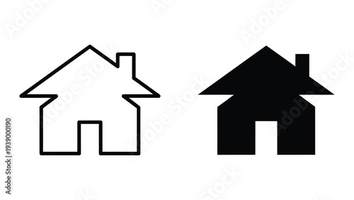 Home Icon Symbol Real Estate