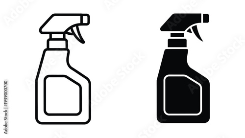 Spray Bottle Icon Clean Product