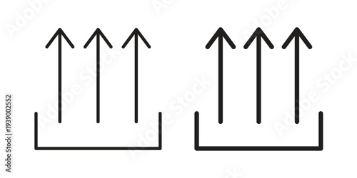 Heat icon - editable stroke vector illustration eps10.