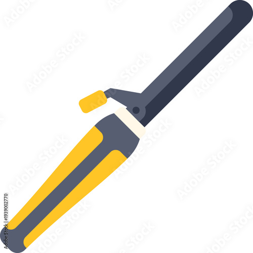 Curling iron for beauty salon services and home hair styling