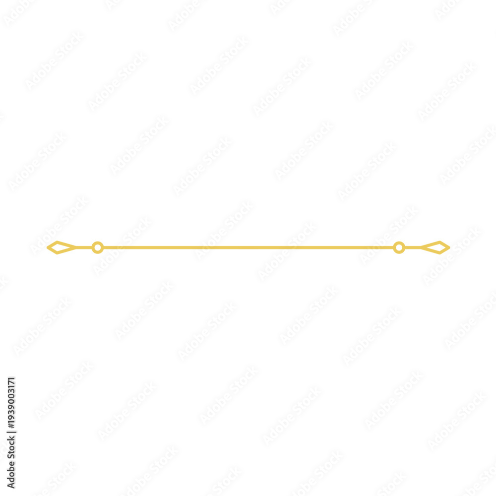 Fototapeta premium Ramadan line art divider border vector illustration 