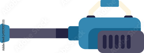 Electric leaf blower for outdoor yard work and garden cleaning maintenance