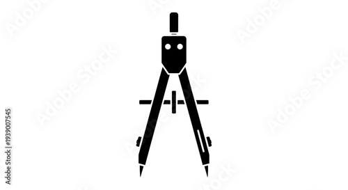Compass Drawing Tool Instrument.
