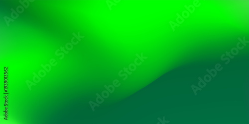 Green gradient background. Abstract nature blurred backdrop, Ecology concept for your graphic design, banner or poster, Vector illustration. EPs 10