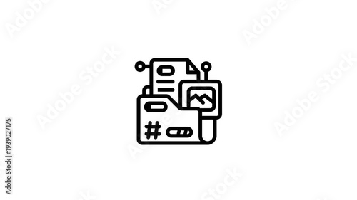 icon motion graphic digital files