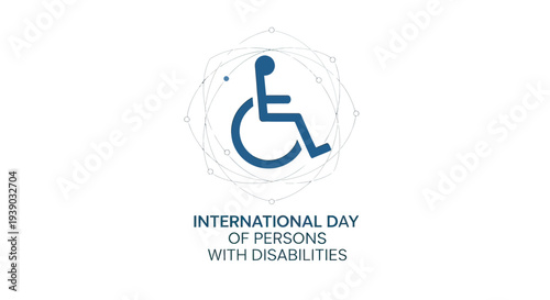 International Day of Persons with Disabilities Logo.