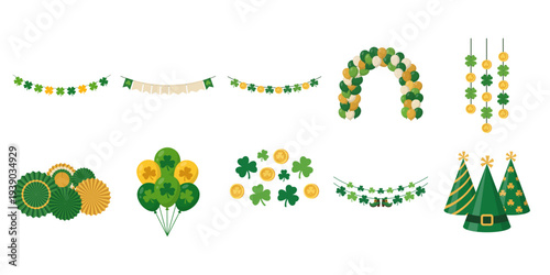 St Patrick's Day Decoration Set