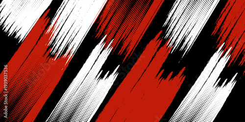 black white and red grunge texture background. eps 10
