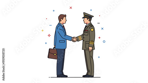 Businessman sitting on a large hourglass while working on his laptop with sand flowing down and piles on the ground.