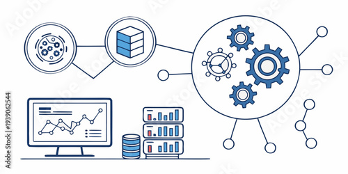 Integration of data analytics, cloud services, and automation for business intelligence