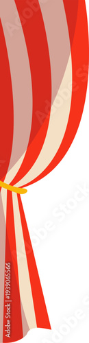 Circus Carnival Curtain