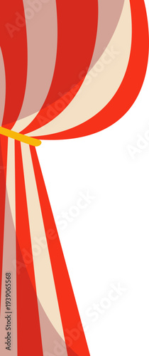 Circus Carnival Curtain