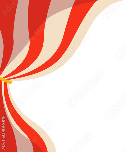 Circus Carnival Curtain