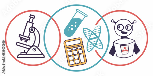 Exploring the worlds of science, mathematics, and learning through icons