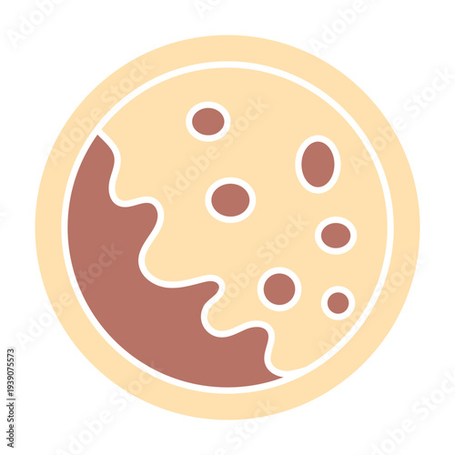 Street Food Meatball Bowl and Skewer Icon Set, Asian Street Food Meatball Illustration Set