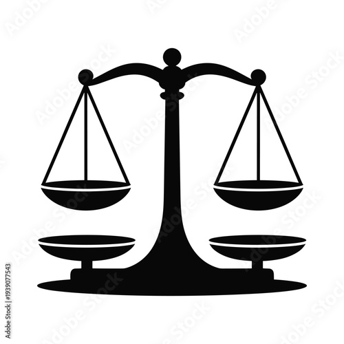 Scales of justice in balance symbolizing fairness and equality