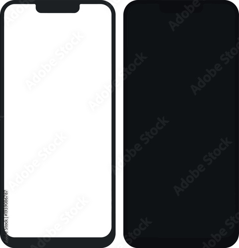 A smartphone screen protector is being applied to a mobile phone for protection and durability