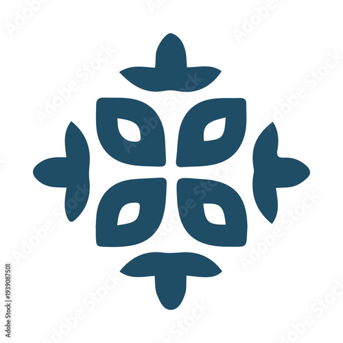 Minimalist Floral Icon Design
