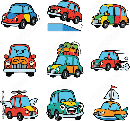 car cartoon