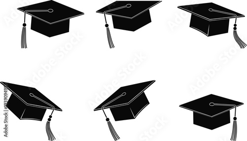 Collection of black and white candle icons featuring various wax light designs with flickering flames and vintage glowing rays for spiritual religious or decorative projects