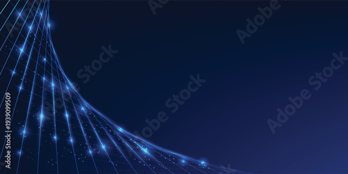 Overlapping lines represent the variety of data being transmitted and processed in real time across enterprises, the cloud, and even the global Internet infrastructure.