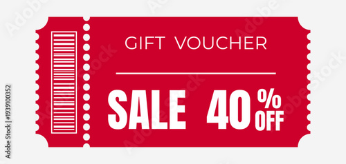 a voucher for a discount in a store