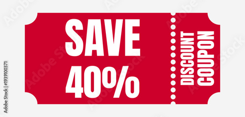 a voucher for a discount in a store