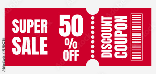 a voucher for a discount in a store