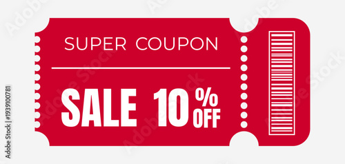 a voucher for a discount in a store