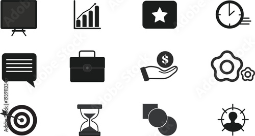 Communication and discussion icons