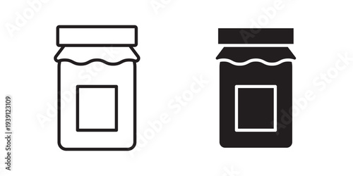 Jam icon symbol set. Icon design vectors