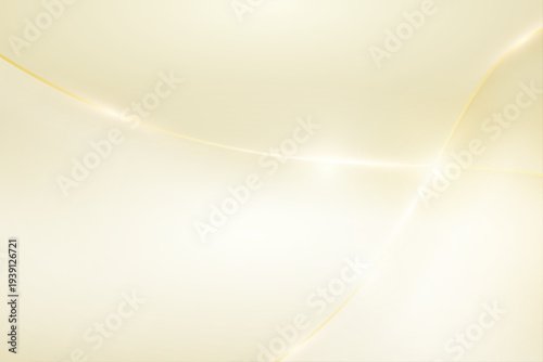 高級感　金色　ゴールド曲線グラデーション抽象背景デザイン