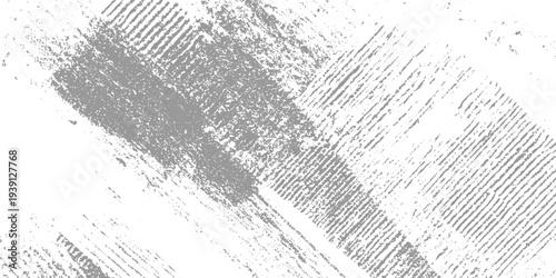 Gray textured distressed background with diagonal lines and scattered particles white grunge