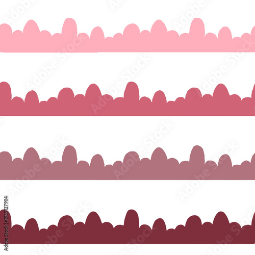 Soft cloud seamless pattern featuring simple white clouds in a repeating design. Perfect for wallpaper, textile prints, baby products, packaging, and cheerful sky themed backgrounds.