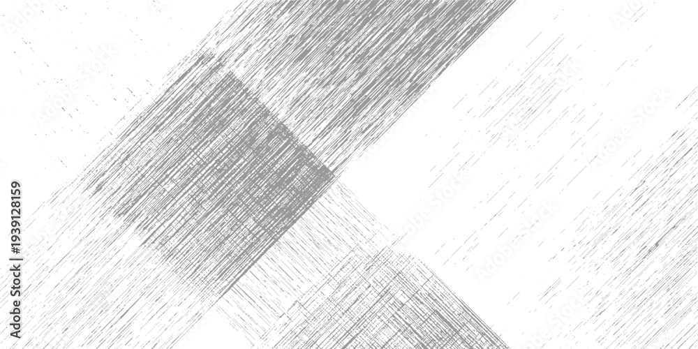 Obraz premium Abstract pattern of intersecting diagonal grey lines and dots on white background texture