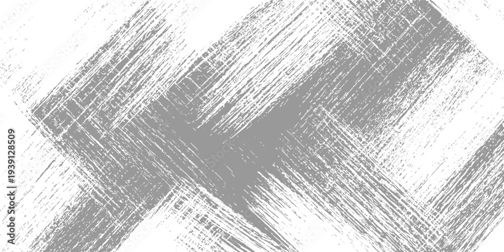 Obraz premium Abstract grey and white distressed diagonal brush stroke texture background pattern