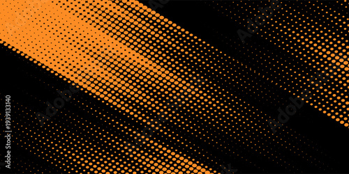 orange black brush Car sticker wrap pattern banner abstract sporty lines black orange color combination grunge brush modern pattern racing motorsport vector design, Eps 10.