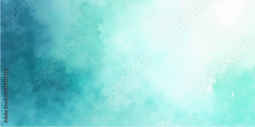 An abstract blue grunge background features a textured blend of sky clouds and smoke patterns with a motion blur design and light artistic color