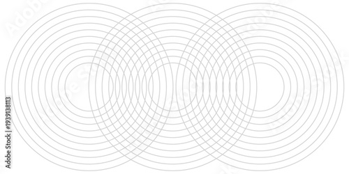 Concentric circle elements. Element for graphic web design, Template for print, textile, wrapping, decoration, vector illustration