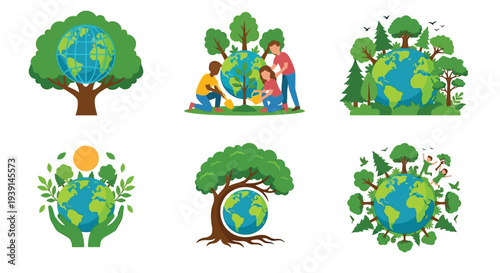 Protecting the earth people and nature working together for a sustainable future