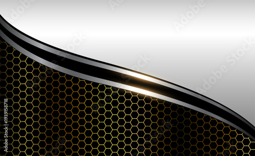 Black and White abstract bu...