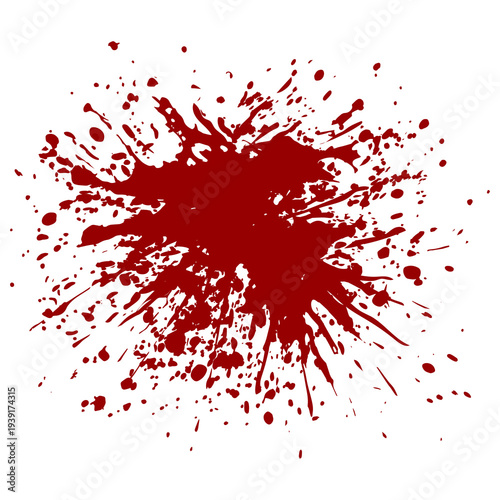 Blood Splatter Spatter Splash Illustration