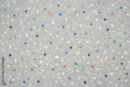 Colorful confetti scattered on white background celebration texture abstract pattern