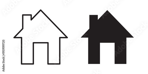Home icon vector illustration designs pack. EPS10
