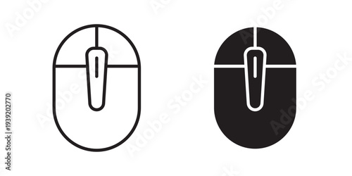 Mouse icon vector illustration designs pack. EPS10