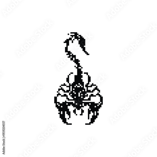 vector illustration of an scorpion