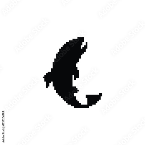 vector illustration of a silhouette of a horse