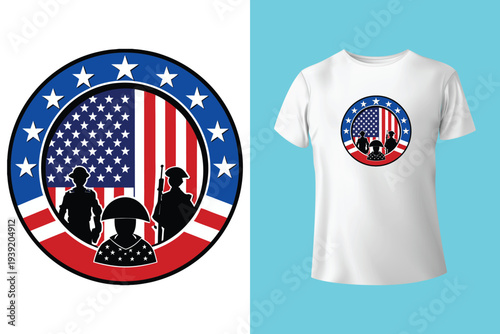 Vet Bod Like A Dad Bod But With More Back Pain Veteran T-shirt Design