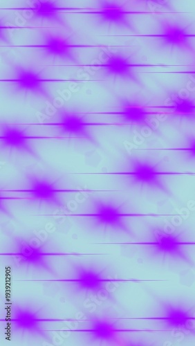Purple neon star light abstract background