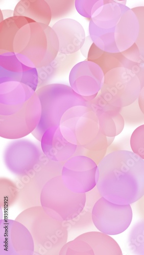 Untitled ArtworkSoft pink and purple bokeh circles background-pastel abstract wallpaper